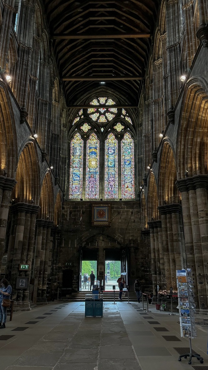 Interior of the Glasgow Cathedral